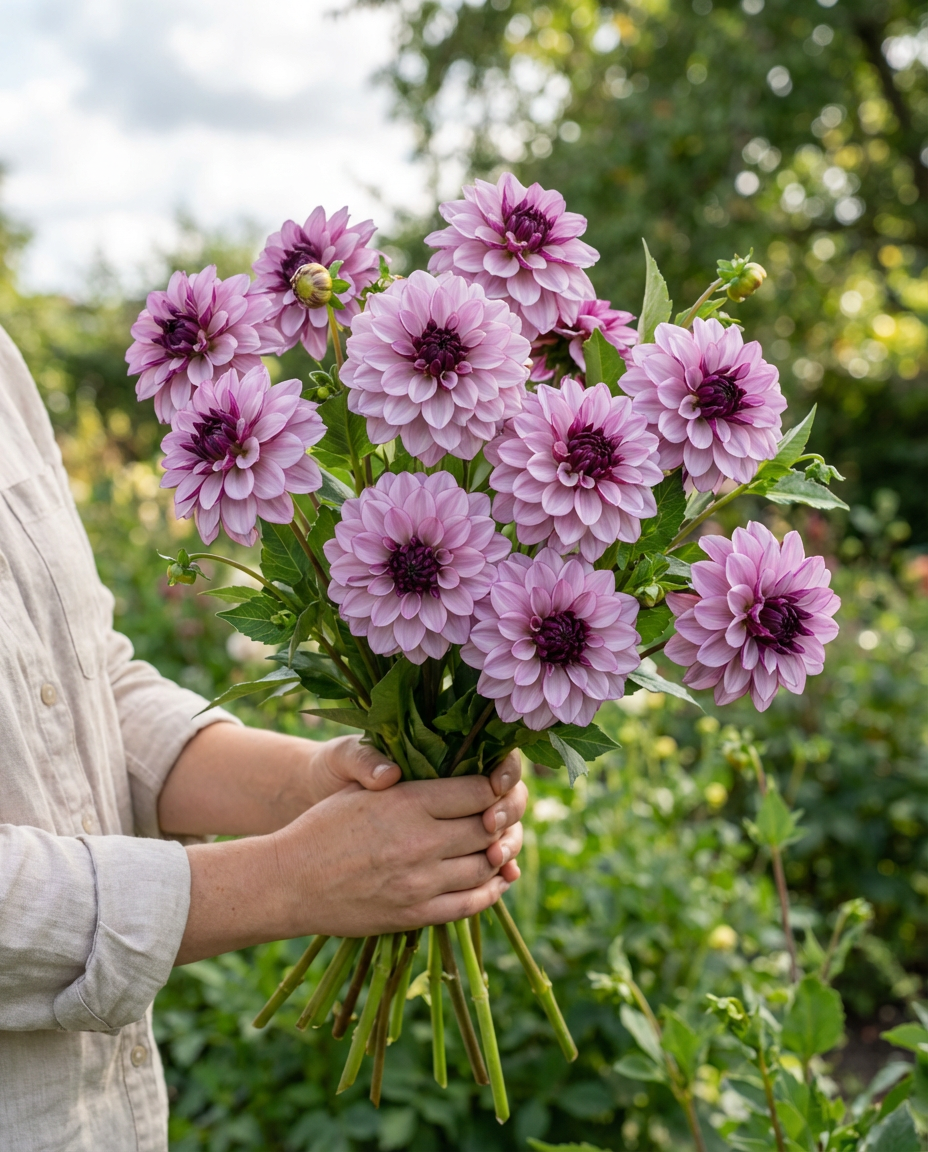 Dahlia Creme de Cassis