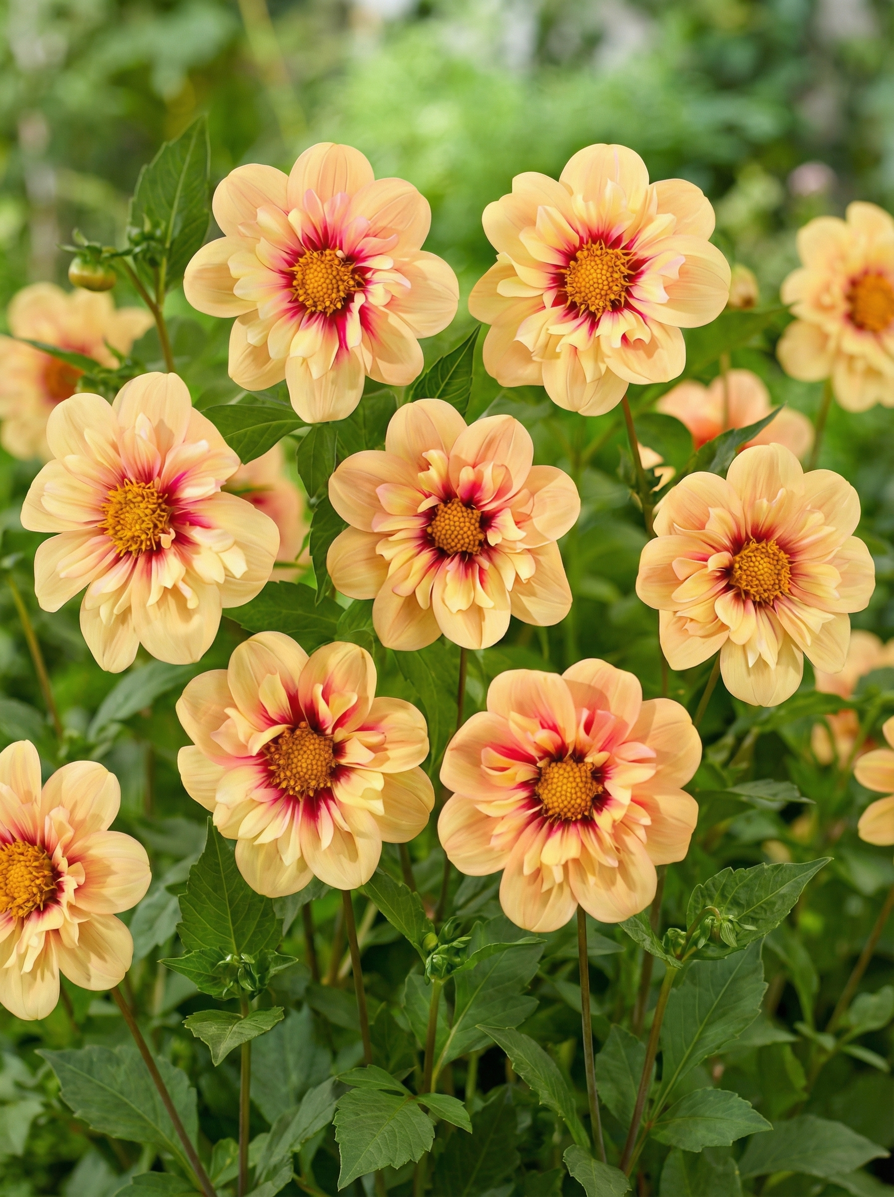 Dahlia Rhubarb And Custard